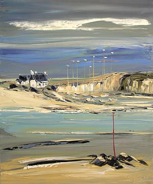 Mer Bretagne Maree Basse 65 Par 54 Cm