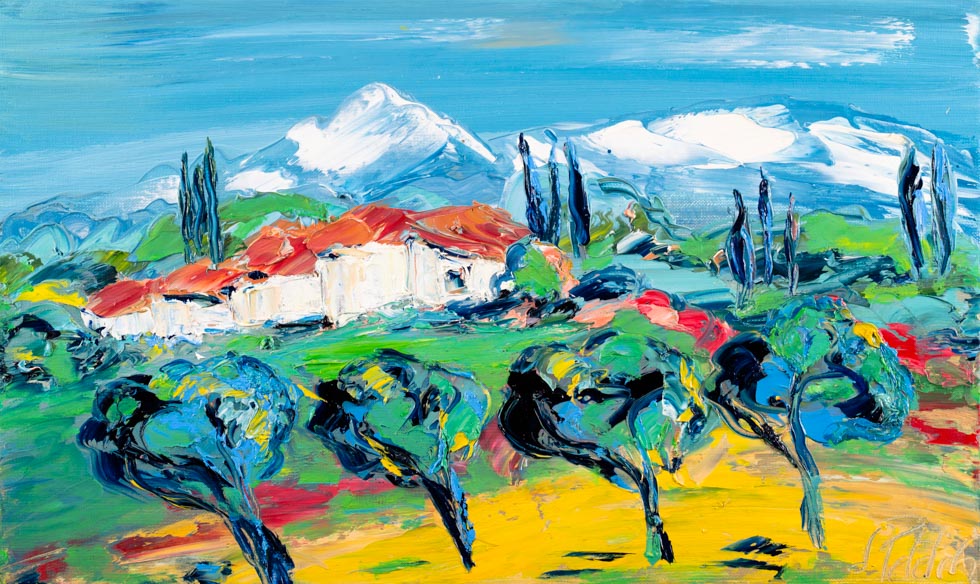 Campagne Et Ecologie Provence Soous Les Oliviers Jolie Ete 56 33 Cm Site