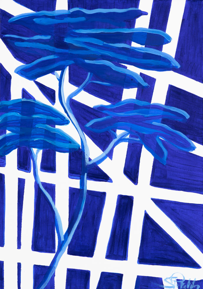Art Moderne Just Bue Pour Les Pins 65 Par 54 Cm Site Internet