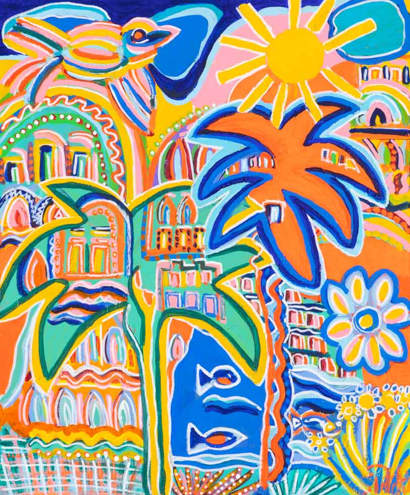 Regard Lointain Mon Petit Jardin D Eden 65 Par 54 Cm Site Internet