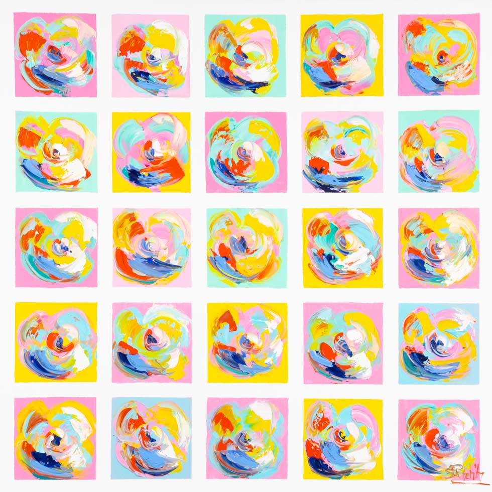 Art Moderne Tutti Flowers 100 Par 100 Cm Site Internet